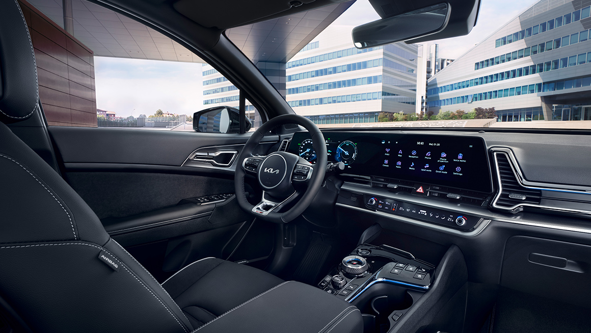 Cockpit mit Multimedia-Displays