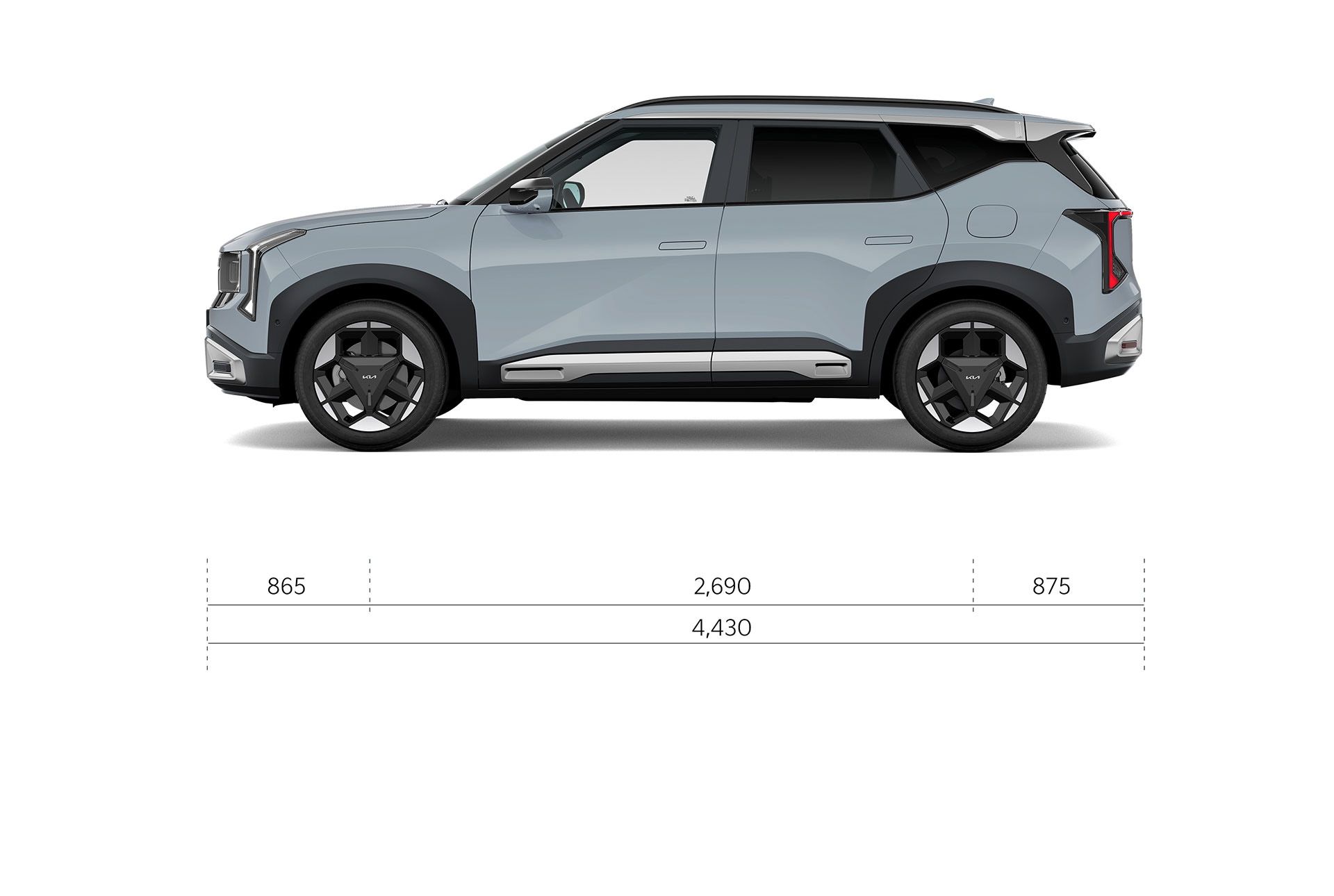 Kia EV4 Dimensions side view